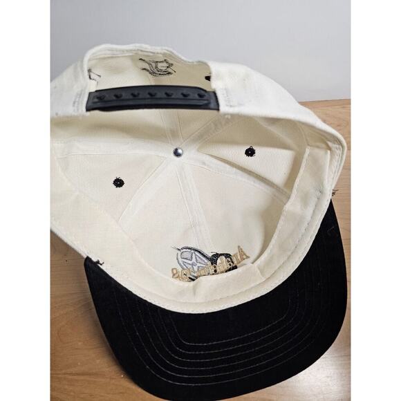 Vintage Jacobsen Anaheim '98 Snapback Adjustable Hat by Swingster - White/Black - Picture 6 of 6